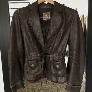 DOUBLE D RANCH LEATHER JACKET